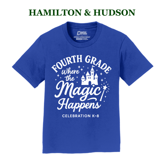 Celebration K-8 Youth 4th Grade T-Shirt - Hamilton & Hudson