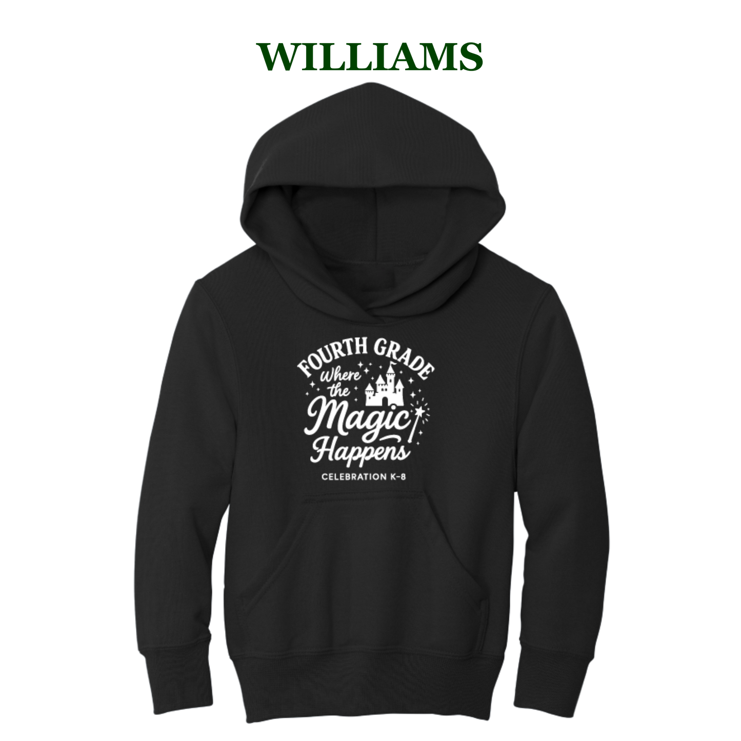 Celebration K-8 Youth 4th Grade Hoodie - Williams