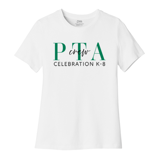 Ladies Celebration K8 PTA Crew Tee