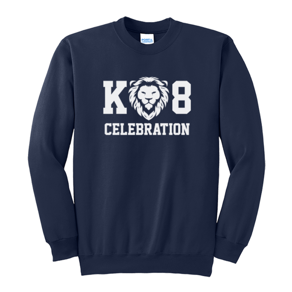 Adult K8 Celebration Crewneck Sweatshirt