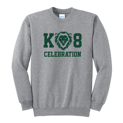 Adult K8 Celebration Crewneck Sweatshirt