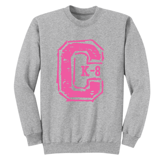 Adult Big C Crewneck Sweatshirt