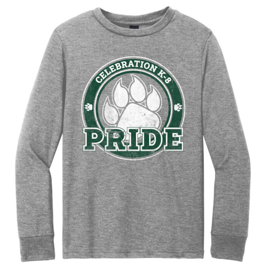 Youth Claw Pride Long Sleeve Tee