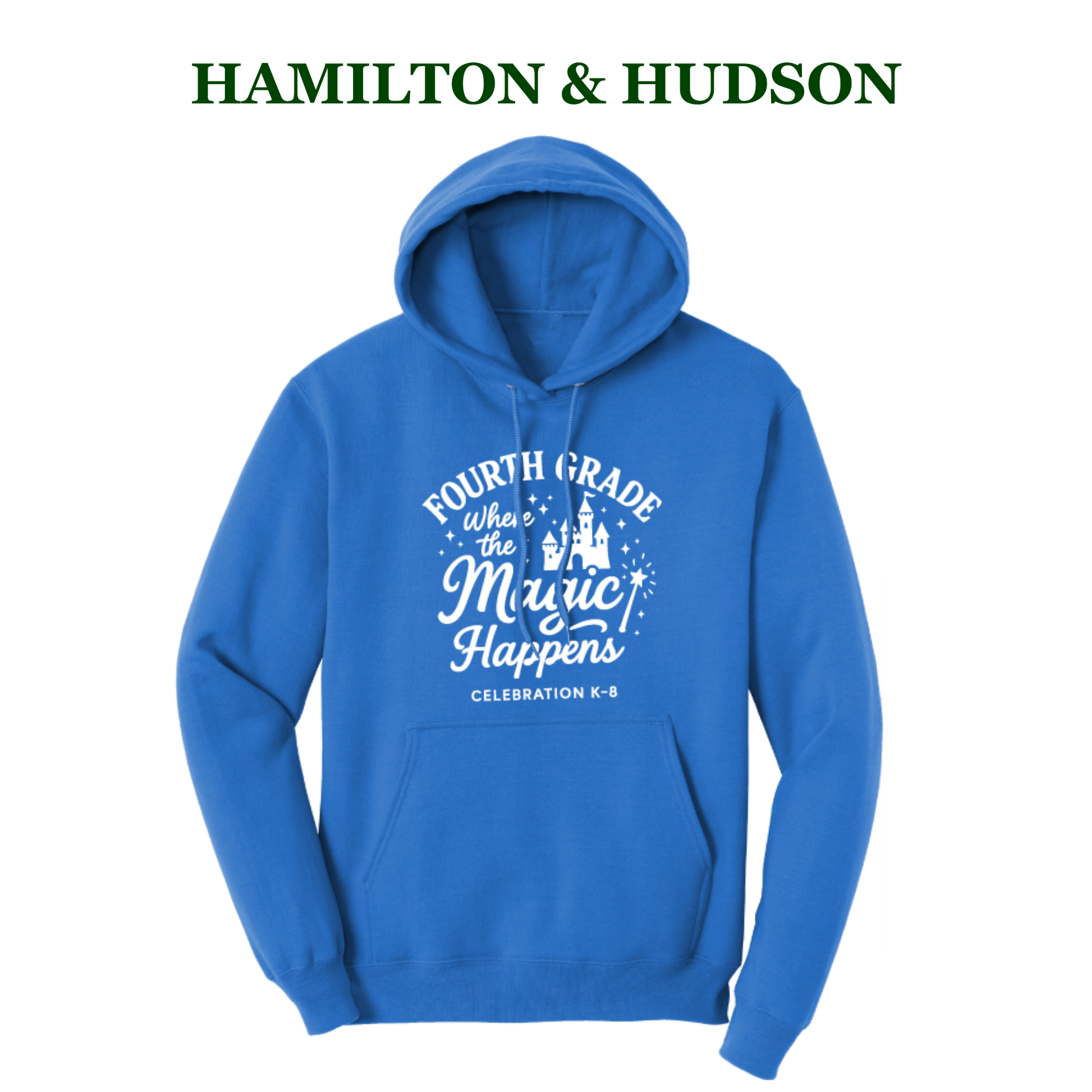 Celebration K-8 Adult 4th Grade Hoodie - Hamilton & Hudson