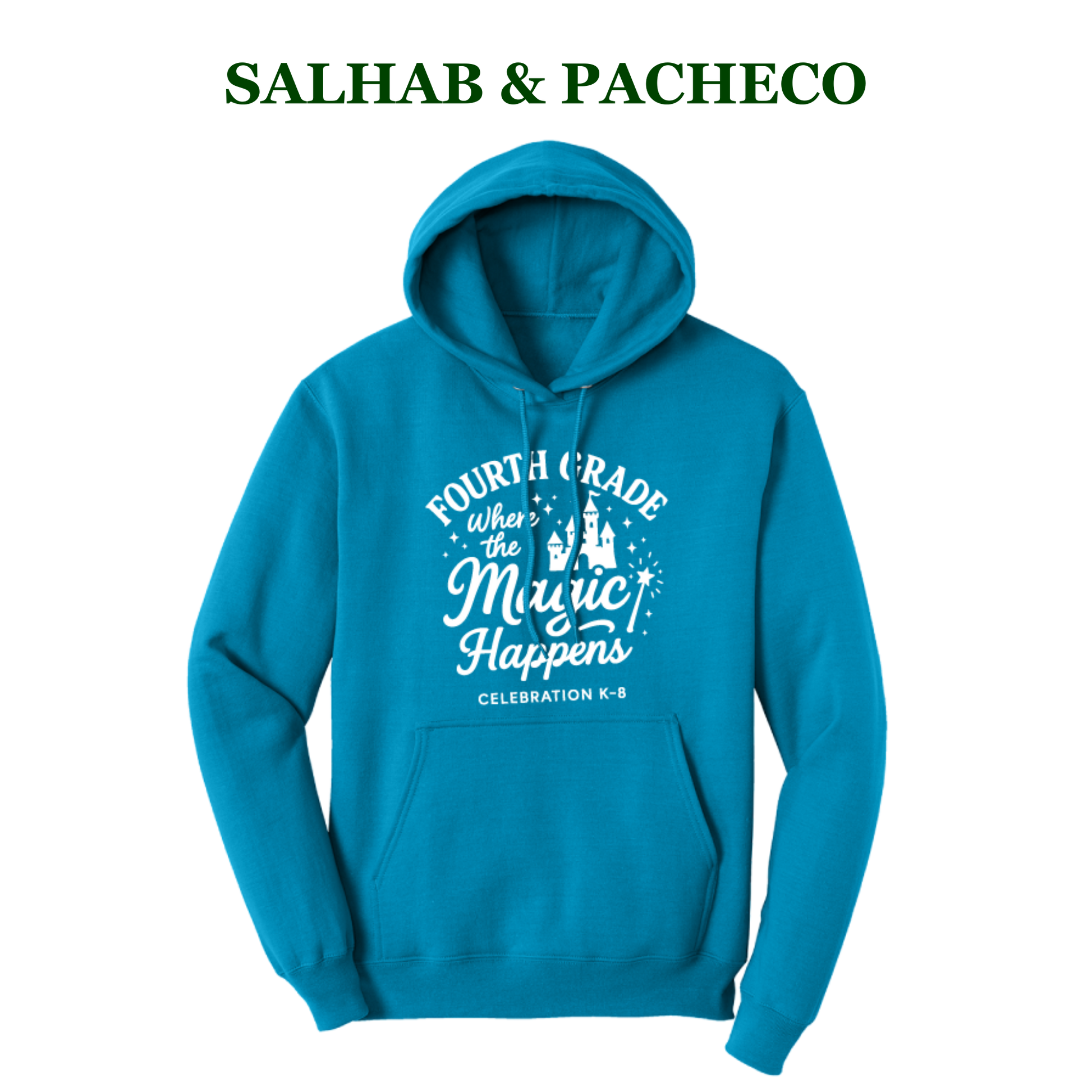 Celebration K-8 Adult 4th Grade Hoodie - Salhab & Pacheco 