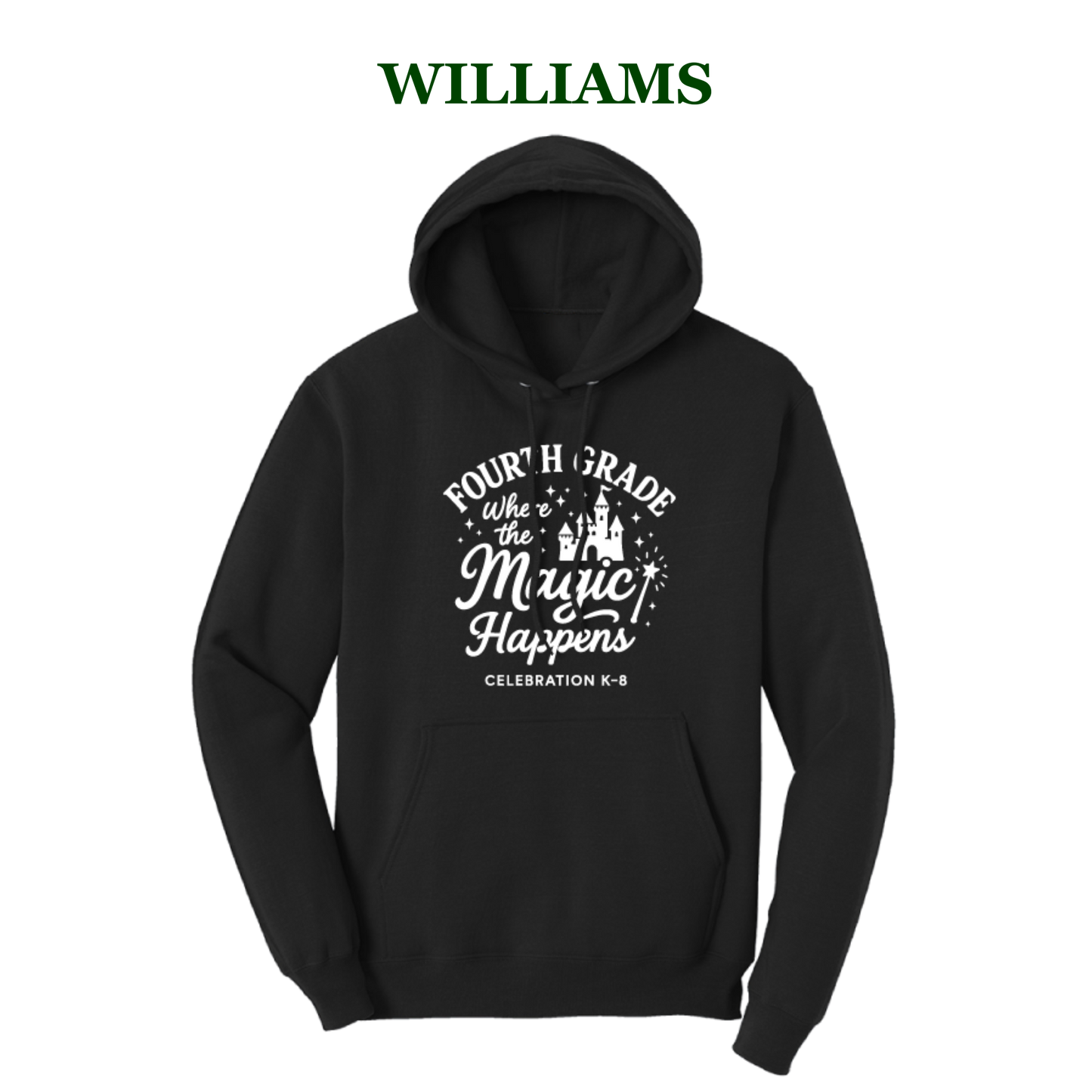 Celebration K-8 Adult 4th Grade Hoodie - Williams 