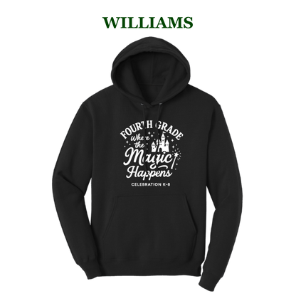 Celebration K-8 Adult 4th Grade Hoodie - Williams 