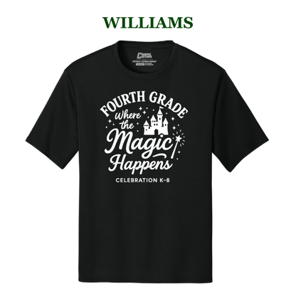 Celebration K-8 Adult 4th Grade Performance T-Shirt - Williams 