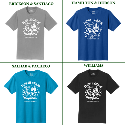 Celebration K-8 Adult 4th Grade T-Shirt - All