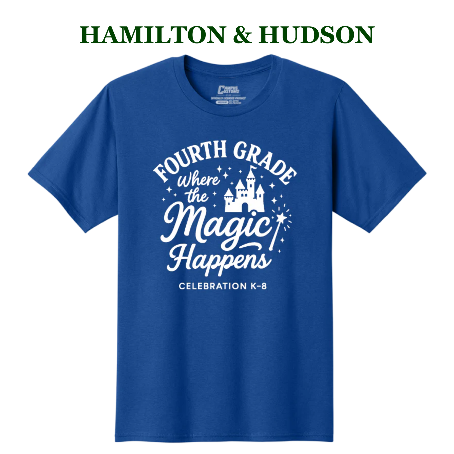 Celebration K-8 Adult 4th Grade T-Shirt - Hamilton & Hudson