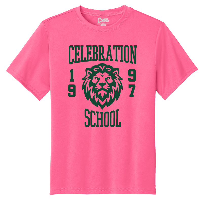 Celebration K-8 Retro Performance T-Shirt