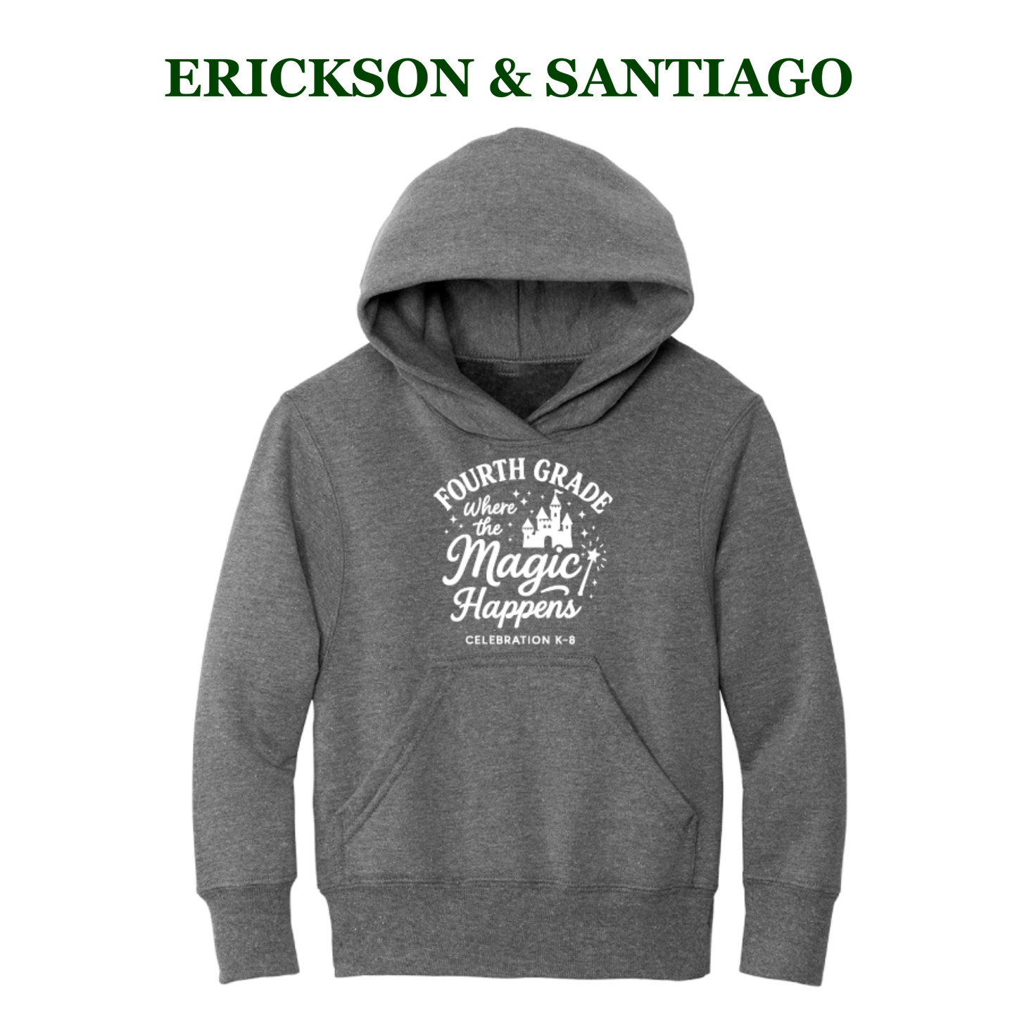 Celebration K-8 Youth 4th Grade Hoodie - Erickson & Santiago 