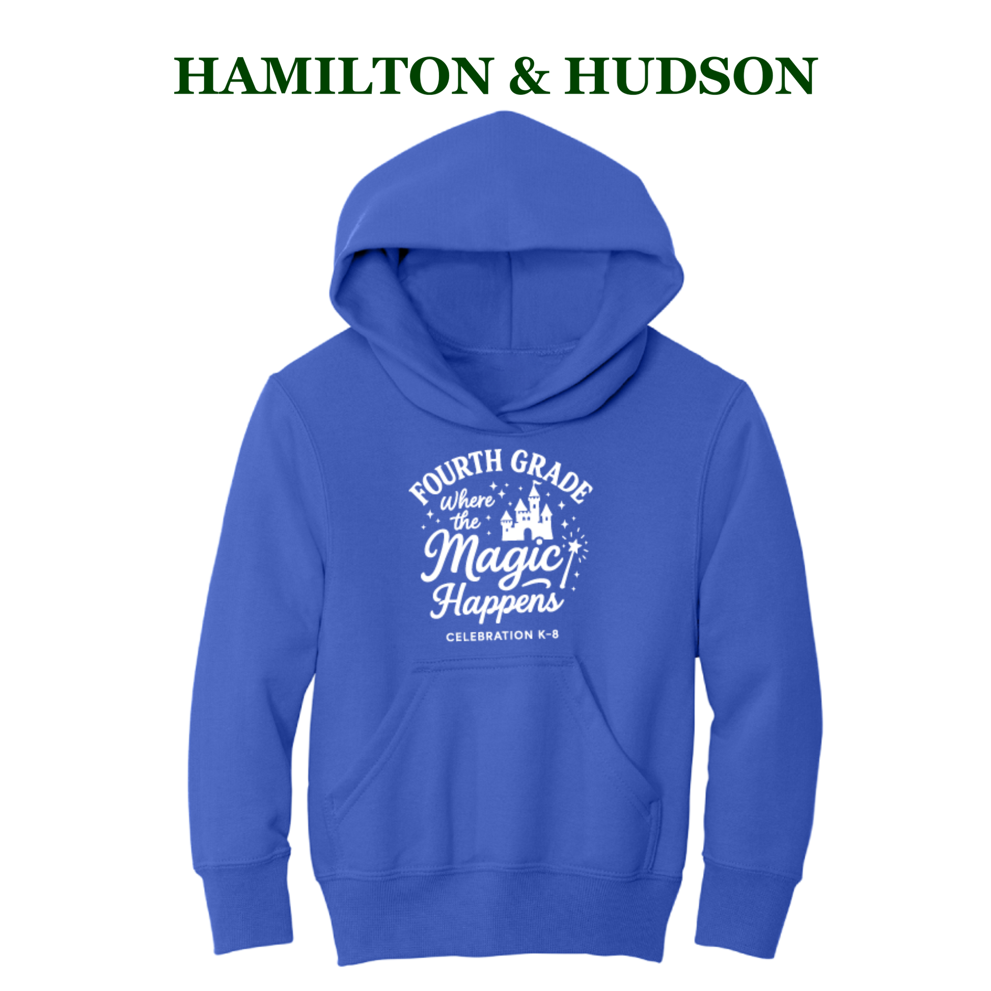 Celebration K-8 Youth 4th Grade Hoodie - Hamilton & Hudson
