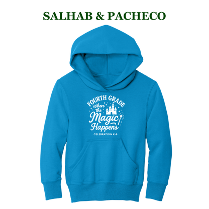 Celebration K-8 Youth 4th Grade Hoodie - Salhab & Pacheco 