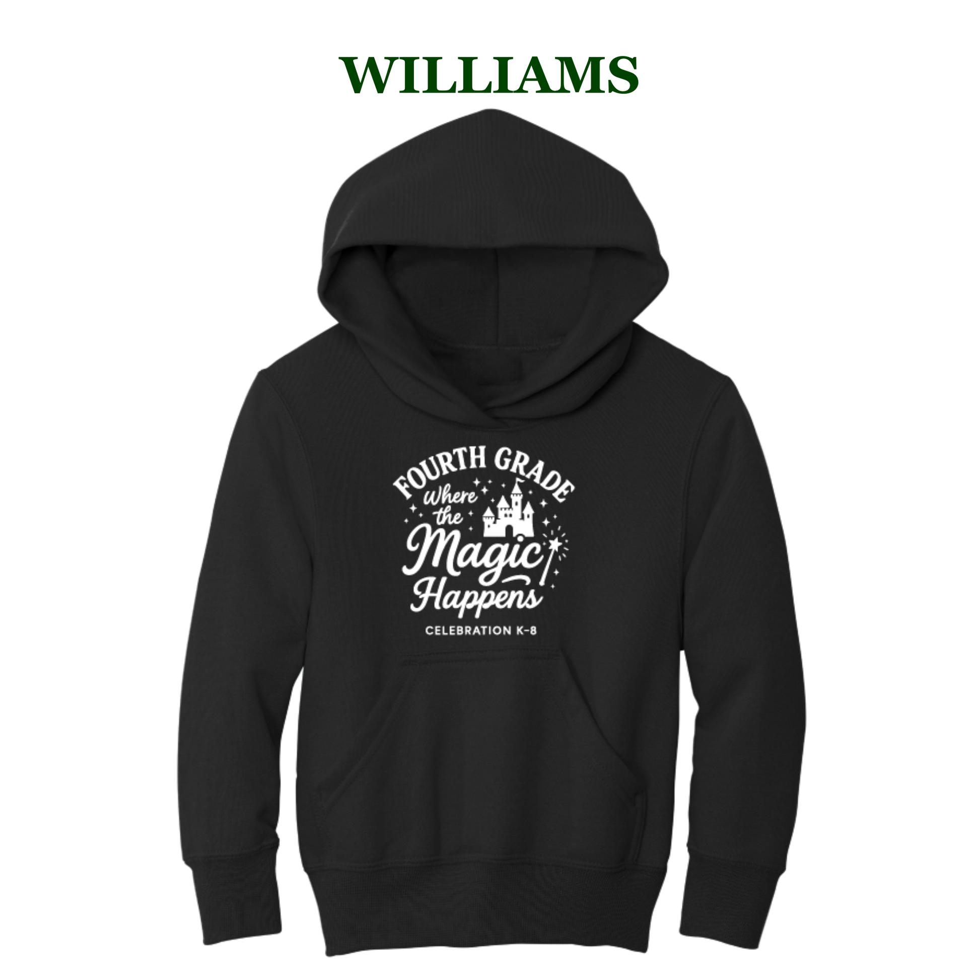 Celebration K-8 Youth 4th Grade Hoodie - Williams 
