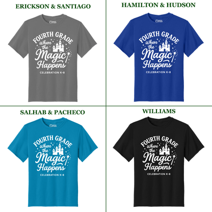 Celebration K-8 Youth 4th Grade Performance T-Shirt - All