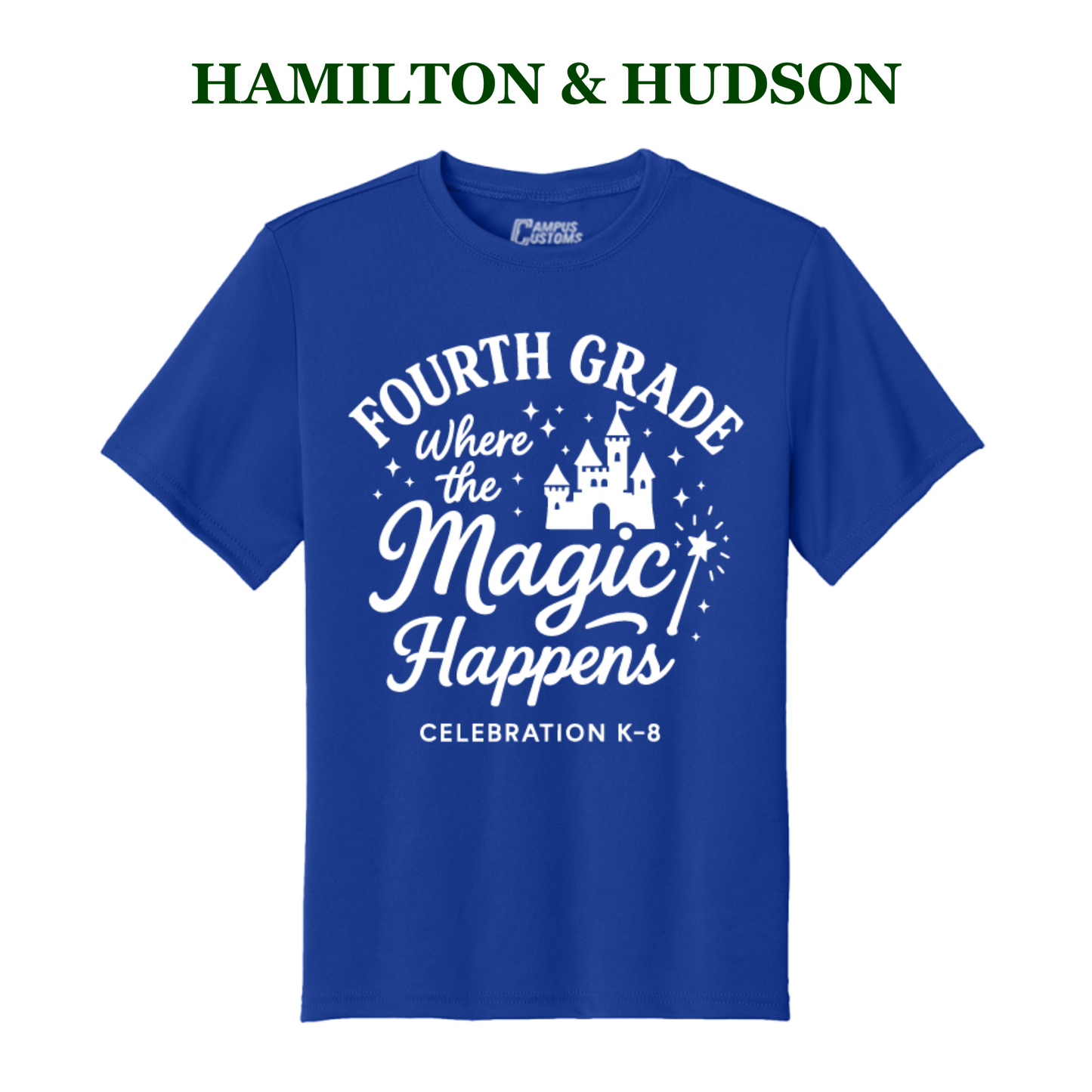 Celebration K-8 Youth 4th Grade Performance T-Shirt - Hamilton & Hudson