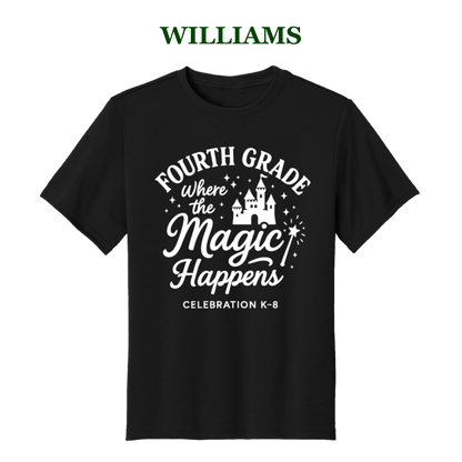 Celebration K-8 Youth 4th Grade Performance T-Shirt - Williams