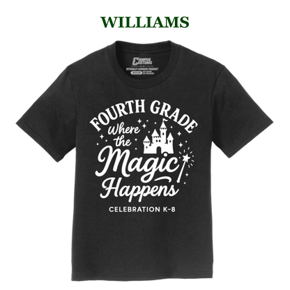 Celebration K-8 Youth 4th Grade T-Shirt - Williams
