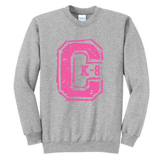 Adult Big C Crewneck Sweatshirt