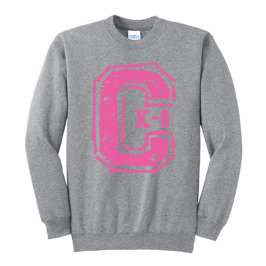 Youth Big C Crewneck Sweatshirt